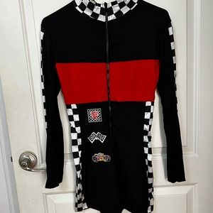 Track Race Girl - Halloween Costume Romper